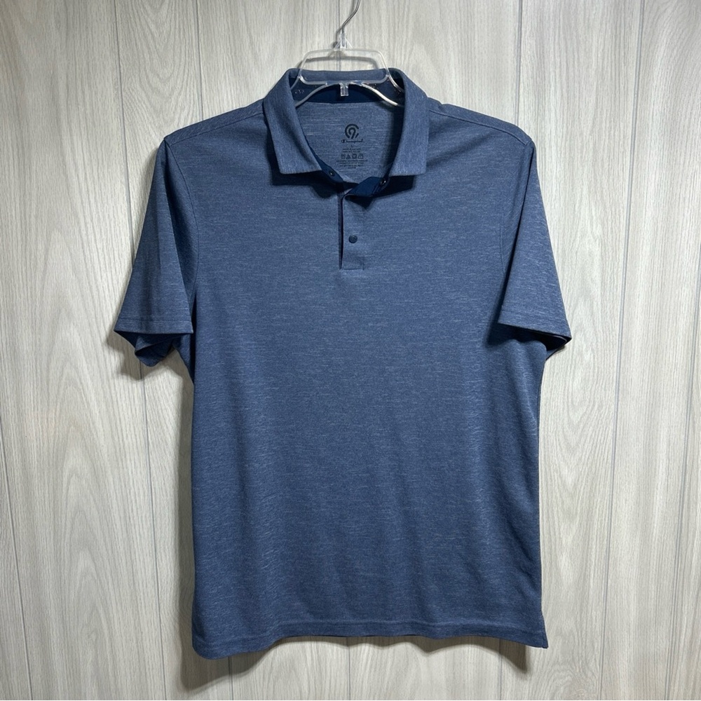 C9 by Champion Men’s Blue Short Sleeve Polo Shirt Size Large
